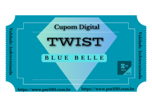 Cupom Digital Twist "Blue Belle"